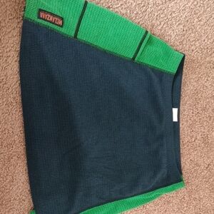 Melanzana Blue Mini A-Line Skirt